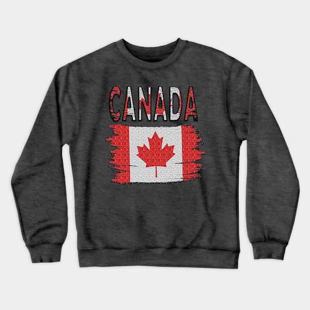 Canada Canadian Flag 2020 Funny Crewneck Sweatshirt by YassShop